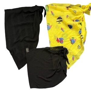 Swim Sarongs- Set of 3 Coverup Beach Pool Vacation Cruise